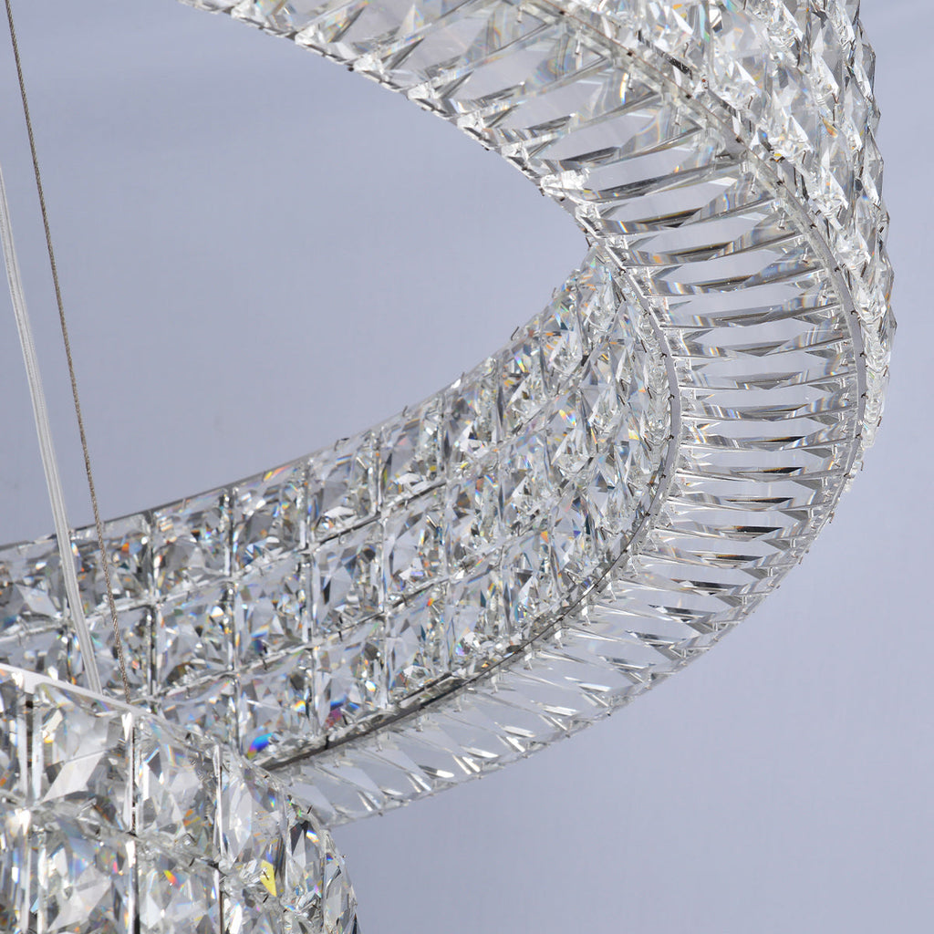 Round Crystal Chandelier