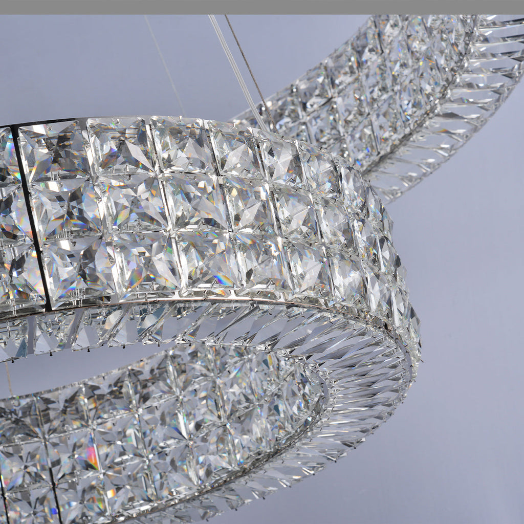 Round Crystal Chandelier