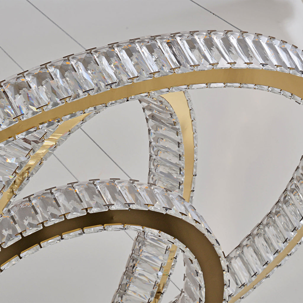 Modern ring crystal Chandelier
