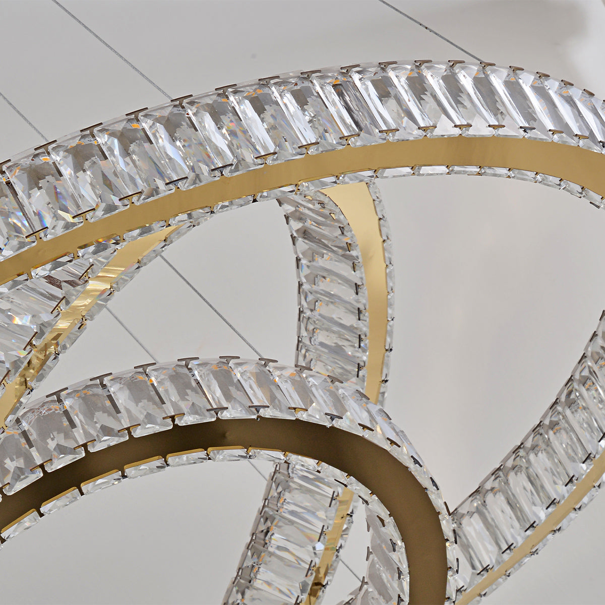 Modern ring crystal Chandelier