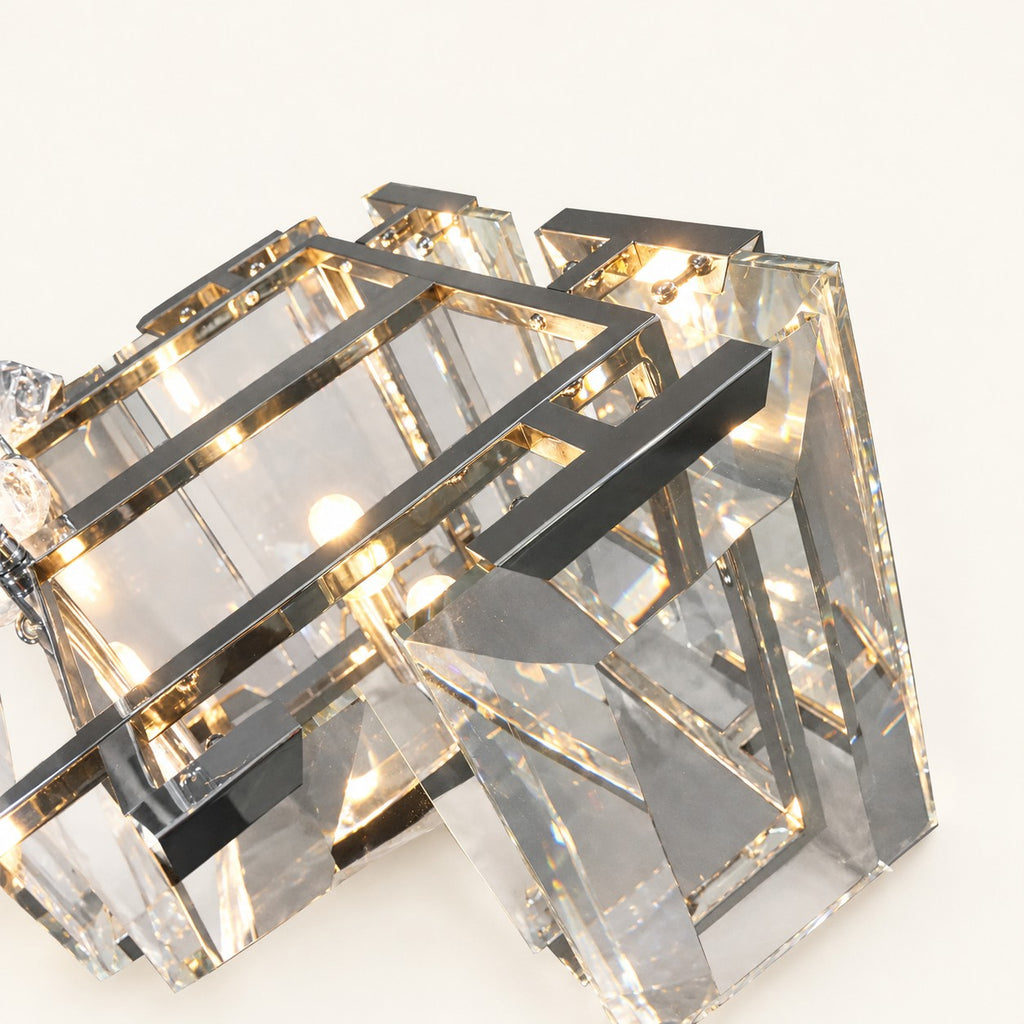Varelle Faceted Linear Chandelier