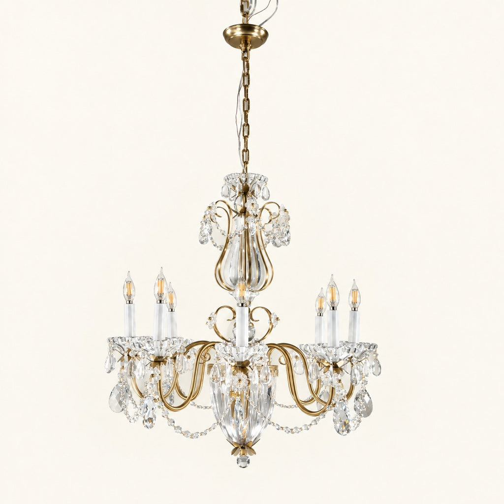 Evarin Candle-Style Drop Chandelier