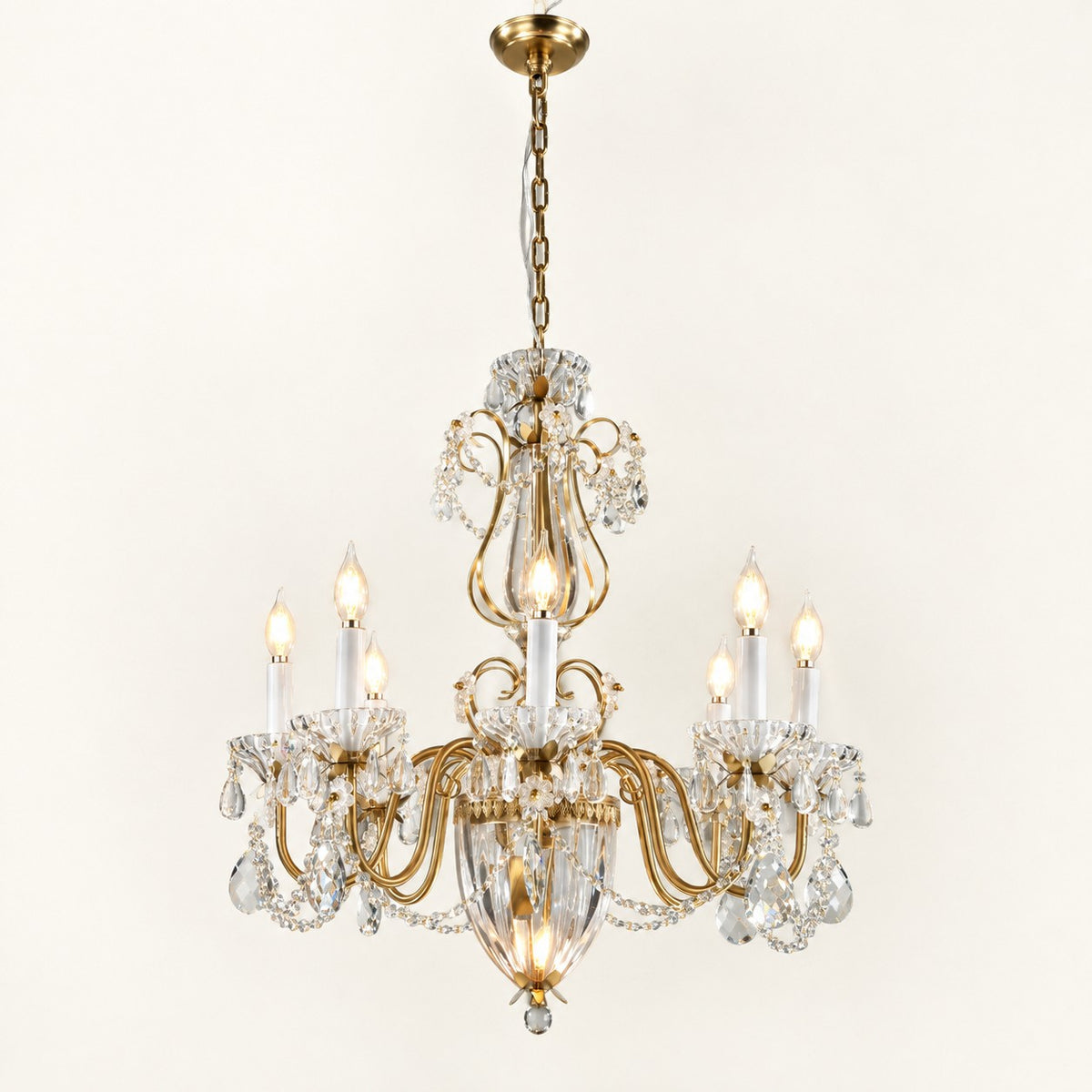 Evarin Candle-Style Drop Chandelier