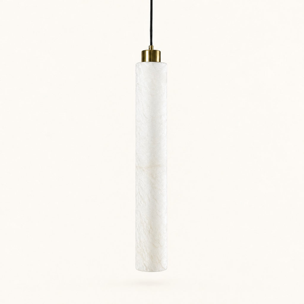 Marienne Veined Cylinder Pendant Light