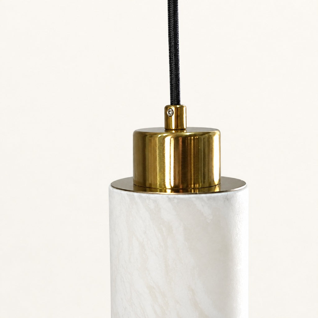 Marienne Veined Cylinder Pendant Light
