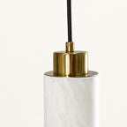 Marienne Veined Cylinder Pendant Light