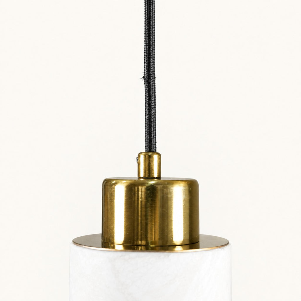 Marienne Veined Cylinder Pendant Light