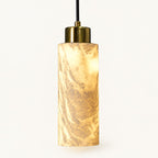 Marienne Veined Cylinder Pendant Light