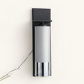 Nerova Black-Frame Cylinder Wall Sconce