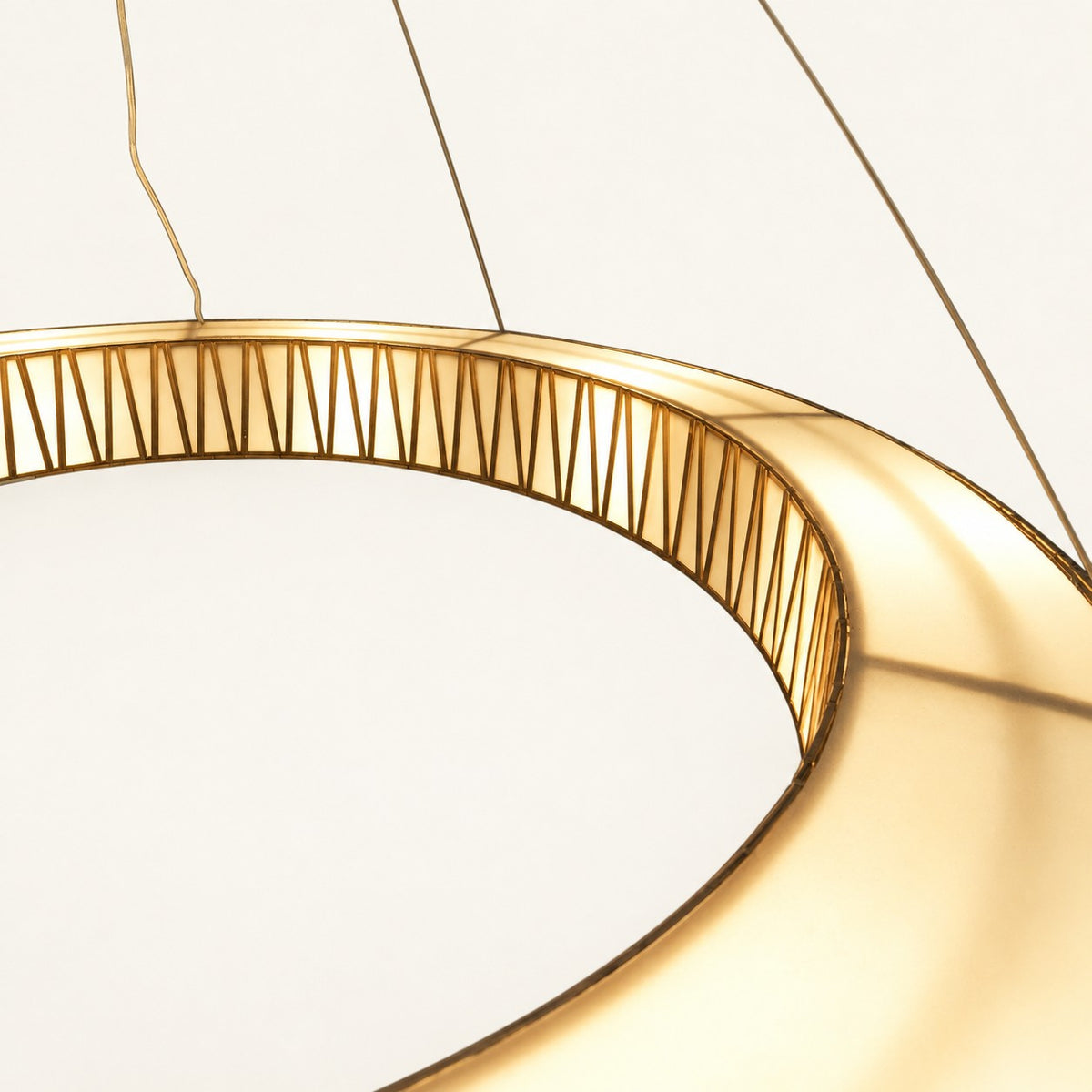 Nivelle Lattice Ring Chandelier