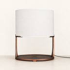 Rovelle Open-Frame Drum Table Lamp