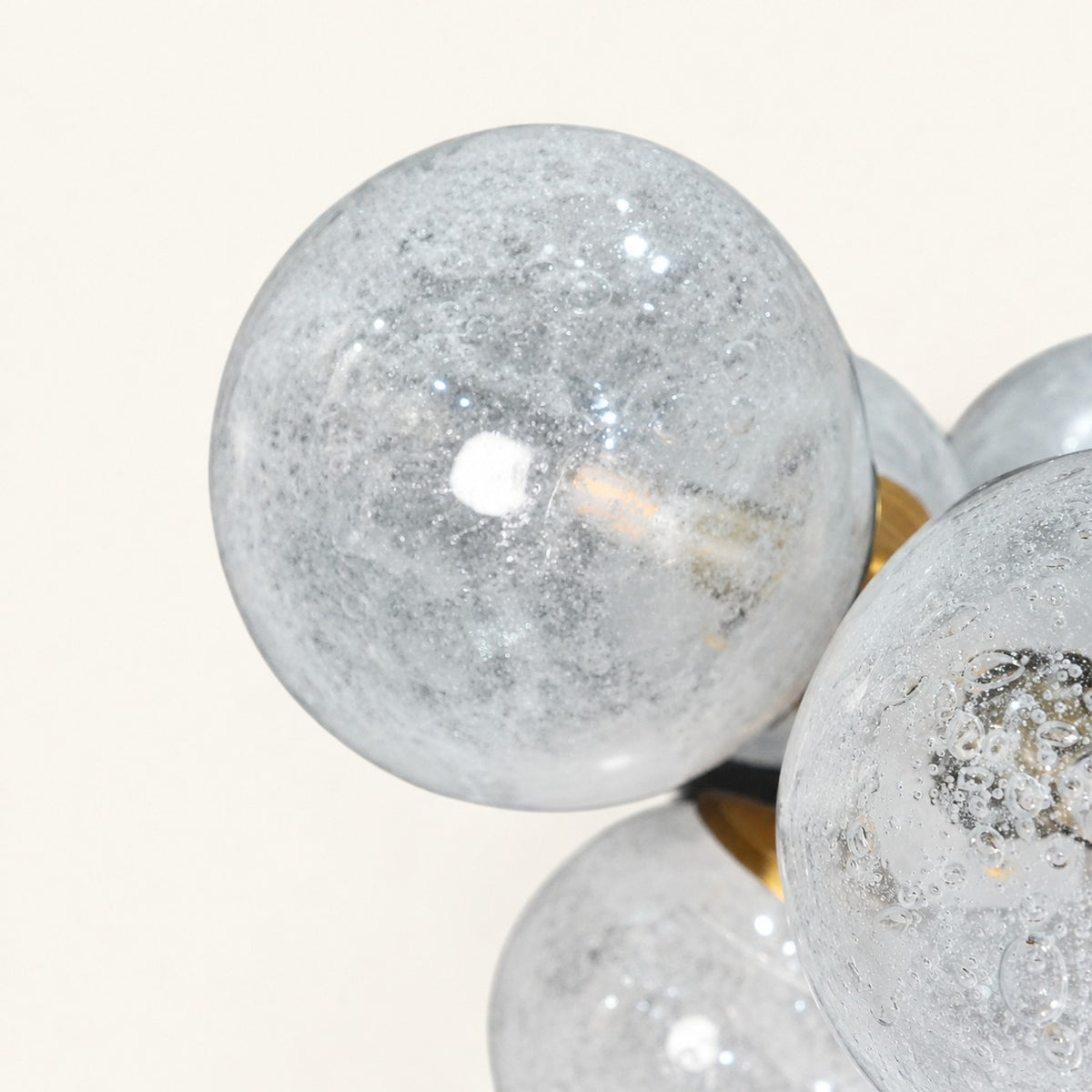 Virelle Crackle Globe Chandelier